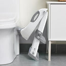 SKYROKU Toilet Potty Training Seat with Step Stool Ladder, Toddler Potty Seat for Kids and Toddler Boys Girls, Splash Guard and Safety Handles(Grey) by TinyTreasures Baby Boutique