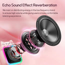 Karaoke Machine with 2 Wireless Microphones for Kids Adults,Portable Bluetooth Speaker Girls Toddlers Toy Gift for Aged 3-12 Year Birthday Parties Christmas Party - Pink by TinyTreasures Baby Boutique