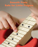 Kids Electric Guitar Beginner Kit 30 Inch, Mini ST Style Electric Guitar for Boys Girls with Amp 5W, Gig Bag, Tuner, Strap, Cable, Picks, Extra Strings, RST-70 Red by TinyTreasures Baby Boutique