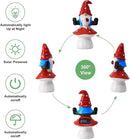 Solar Gnome Statues Outdoor Decor: Garden Figurines Sculpture with Mushroom for Yard Porch Patio Balcony - Gifts for Mother Grandma by GreenHaven Gardens