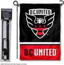 WinCraft Washington DC United Garden Flag with Stand Pole Holder by GreenHaven Gardens