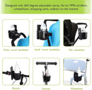 Accmor Stroller Cup Holder with Phone Holder, Bike Cup Holder, Universal Cup Holder for Uppababy Nuna Doona Strollers, 2-in-1 Cup Phone Holder for Stroller, Bike, Wheelchair, Walker, Scooter by TinyTreasures Baby Boutique