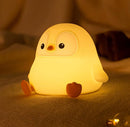 DREAMING MY DREAM Cute Penguin Night Light,LED Squishy Novelty Night Lamp,2 Levels Dimmable Nursery Bedroom Nightlight for Kids,Touch Lamp, Dorm Decor, Baby Boys Girls Gifts by TinyTreasures Baby Boutique