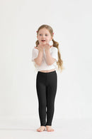 Resinta 4 Packs Toddler and Baby Girls Cotton Leggings Full Length Pants Stretchy Soft Tights Pants for Kids by TinyTreasures Baby Boutique
