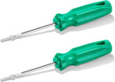 2 Pack Rotor Adjustment Tool Compatible with Rain Bird 5000 Sprinkler Heads, Rotor Pull up Tool and Adjustment Screwdriver, Sprinkler Removal Tool for Lawn Irrigation Sprinkler System by GreenHaven Gardens
