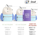 Toddler Backpack for Toddlers 1-2: Baby kids Backpack for daycare Boys Girls by TinyTreasures Baby Boutique