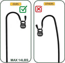 TIEBOLA Shepherd Hooks 2 Pack - 48 Inches High 1/2 Inch Thick Adjustable Rust Resistant Shepards Hooks with 5 Prong Base for Hanger Holder, Wedding Decor, Lanterns, Flower Basket, Bird Feeder. by GreenHaven Gardens
