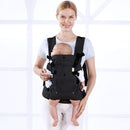 Baby Carrier Wrap,Baby Carriers Newborn to Toddler,Cozy Baby Holder Carrier Lightweight,Adjustable Baby Sling Support for Infant 7-45lbs Girl and Boy,Front Back All Positions,Shower Gift-Black by TinyTreasures Baby Boutique