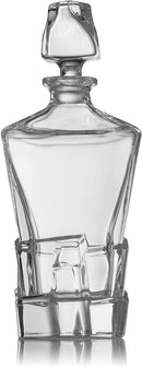 Luxury Whiskey Decanter And Glasses Set Premium Barware Gift by The Wine Savant
