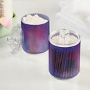 Galaxy Purple 2PCS Airtight Transparent Glass Storage Jar, Food Storage Container Glass, Can Store Candy, Salt, Coffee Beans, With lid, Easy To Use… by CozyNest Decor