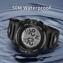 Kids Watch,Boys Watch for 3-15 Year Old Boys,Digital Sport Outdoor Multifunctional Chronograph LED 50 M Waterproof Alarm Calendar Analog Watch for Children with Silicone Band,Kids Gift by TinyTreasures Baby Boutique