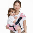 Baby Carrier Newborn to Toddler-Adjustable Baby Sling Carrier,Toddler Carrier for 25-60lbs,Comfortable Toddler Sling for Hands-Free Carrying (Pink) by TinyTreasures Baby Boutique