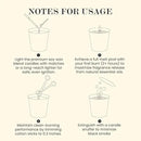 M&SENSE Natural Soy Candle| Bamboo Stream | 5.3 oz | Minimalist Scented Candle for Relaxation, Gifting, Home Décor | for Bedroom, Office, Party Small by CozyNest Decor