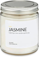 1OAK Jasmine Candle - Soy Wax Scented Candles (Jasmine) - Soy Candles for Home Scented - Long Burning Premium - Hand-Poured (7oz.) by CozyNest Decor