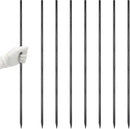 VVOKGO Rebar Stakes 48 Inch 8-Pack Concrete Form Stakes Heavy Duty Straight Ground Anchors, 3/8" Diameter Metal Steel Spikes with Chisel Point End for Plant Support, Garden Border,Landscape Edging by CozyNest Decor