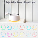 Brown Noise Sound Machine with 30 Soothing Sounds 12 Colors Night Light White Noise Machine for Adults Baby Kids Sleep Machines Memory Function 36 Volume Levels 5 Timers for Home Office Travel by TinyTreasures Baby Boutique