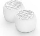 Babelio White Noise Sound Machine for Adults Kids Baby, Mini, 15 Non-looping Sounds, Timer, Memory Function, Easy to Pocket and Travel White 2 Pack by TinyTreasures Baby Boutique