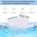 Vivifying Shoe Washing Machine Bag, 2 Pack Honeycomb Mesh Laundry Bag with Zipper for Sneakers, Running Shoes, Sock, Bras, Delicates and Toys by TinyTreasures Baby Boutique