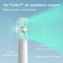 JISULIFE Portable Handheld Turbo Fan [16H Max Cooling Time], 4000mAh USB Rechargeable Personal Battery Operated Lash Small Pocket Fan with 5 Speeds for Travel/Outdoor/Vacation/Concerts - White by TinyTreasures Baby Boutique
