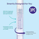 WhiteBite Pro Teeth Whitening Pens for Sensitive Teeth – 4 Pens Total (1 Blue Gel Pen for Sensitivity Relief), 35% Carbamide Peroxide Gel, Fast Whitening Results, Enamel-Safe, Travel-Friendly by CozyNest Decor