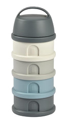 BEABA Formula and Snack Container, Baby Formula Dispenser, Toddler Baby Snack Storage Container, Holds up to 11 Doses of Milk Powder Per Compartment, Made in France, Rain by TinyTreasures Baby Boutique