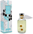 LOVSPA Reed Diffuser Set, White Gardenia Scented Oil Diffuser with Sticks, Home Fragrance Accessories for Bathroom Shelf Decor, Aroma Diffusers for Home or Office Desk, USA Made by CozyNest Decor
