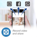 VTech RM5764HD 1080p Smart WiFi Remote Access Baby Monitor, 360° Pan & Tilt, 5" 720p HD Display, HD Night Vision, Soothing Sounds, 2-Way Talk, Temperature Sensor, Motion Detection, iOS & Android by TinyTreasures Baby Boutique