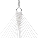 Original Pawleys Island Large White DURACORD® Rope Hammock with Extension Chains & Tree Hooks, Handcrafted in The USA, 450 LB Weight Capacity, 13 ft. x 55 in. by GreenHaven Gardens