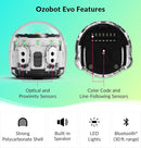 Evo Entry Kit: Interactive Coding Robot, Kids Ages 5+, Includes Color Code Markers, Charging Cable, Zip Case, Access to 700+ STEM Lessons - Educators & Parents, No Coding Experience Required by TinyTreasures Baby Boutique