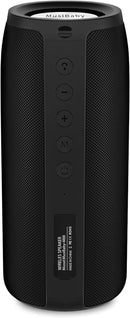 Bluetooth Speaker,MusiBaby M88 Speakers,Dual Pairing, Bluetooth 5.3,Loud Stereo Sound,Booming Bass,30H Playtime for Home& Outdoor Party,Beach,Portable Speaker,Gifts(Black) by TinyTreasures Baby Boutique