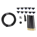Haofy Drip Irrigation Kit, 360° Bendable Watering System Adjustable Bendable Nozzle Copper Sprayer atomizing System for Garden Yard Lawn Patio Plants Flower Bed (US Standard) by GreenHaven Gardens