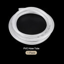 1/2" x 5/8" Braided Clear Plastic PVC Tubing 10ft High Pressure Flexible Reinforced Vinyl Tube, [for Garden Irrigation, Water Hose, Fish Tank, Water Transfer] - 12.7x15.9mm by GreenHaven Gardens