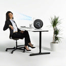 IQAir Atem Desk Air Purifier for Home, Office, Desktop, Small Room up to 150 sq ft, HyperHEPA Filter for Bacteria, Viruses, Allergens, Pets, Asthma, Pollen, Dust, Swiss Design, Made in Germany, Black by TinyTreasures Baby Boutique