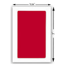 Extra Large Clean Touch Ink Pad for Baby Handprints and Footprints – Inkless Infant Hand & Foot Stamp – Safe for Babies, Doesn’t Touch Skin – Perfect Family Memory or Gift by Tiny Gifts, Red by TinyTreasures Baby Boutique