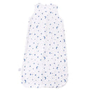 Toddler Sleep Sack for 2-4T Baby, Organic Cotton Wearable Blanket for Boys and Girls 0.5 TOG 2-Way Zipper Soft 4 Layers X-Large Star Moon by TinyTreasures Baby Boutique
