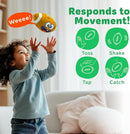 Move2Play, Hilariously Interactive Toy with Music & Sound Effects | Birthday Gift for Boy & Girl | Ball for Toddler & Baby | 6, 12, 18+ Months | 1, 2, 3+ Year Old by TinyTreasures Baby Boutique
