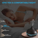 Diffusers for Essential Oils Large Room, 550ml Essential Oil Diffusers with Remote Control, Ultrasonic Oil Diffuser with Timer, 7 Colors Light for Bedroom by CozyNest Decor