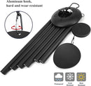 ASTARIN 65 in Wind Chimes for outisde - Extra Large Outdoor Handcrafted WindChimes,Deep Tone Metal Chimes for Garden Decor, Large Windchimes Deep Resonance, 2.27in Tubes Weather-Resistant, Black by CozyNest Decor