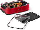 Techwood Smokeless Grill 1500W indoor Grill with Tempered Glass Lid, Compact & Portable Non-stick BBQ Grill, Turbo Smoke Extractor Technology, Drip Tray& Removable Plate by GreenHaven Gardens