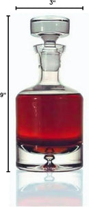 Ravenscroft Crystal Taylor Double Old Fashioned Decanter Set, 34 oz, Clear by CozyNest Decor