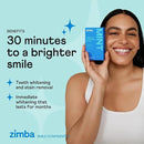 Zimba Teeth Whitening Strips 3-Pack Sampler Bundle | Watermelon, Cherry, Mint | Vegan Whitening Strips, Enamel Safe Teeth Whitening, Hydrogen Peroxide Tooth Whiteners by CozyNest Decor