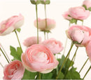 Artificial Silk Flowers Ranunculus Fake Flower,Suitable for Core Decorations,Weddings,Homes,Artistic Decorations,and Props (Pink) by CozyNest Decor