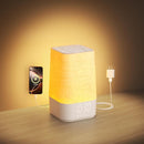 4-in-1 Sunrise Alarm Clock White Noise Sound Machine for Heavy Sleepers, Adults & Kids – Gentle Wake Up Light Alarm Clock with 30 Soothing Sounds, Dimmable Amber Breathing Night Light for Bedrooms by TinyTreasures Baby Boutique