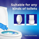 Toilet Gel Stamp - 8 Packs Toilet Bowl Cleaner Gel with Automatic Click, Freshener for Toilet Maintenance, 3.4oz, 6 Month Supply (Ocean) by CozyNest Decor