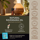 Gya Labs Ravensara Essential Oil for Diffuser - 0.34 Fl Oz - 100% Pure Natural Ravensara Oil for Skin, Hair, Aromatherapy & Candle Making Scent by CozyNest Decor