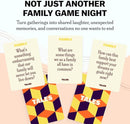 TALES 150 Conversation Cards, Family Edition, Perfect for Family Games for Adults, Teens, and Kids, Family Dinners, Game Nights, Gifts, Holidays, and Gatherings, Prompts for Meaningful Connections by TinyTreasures Baby Boutique