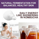 BALANCE YOUR BIOME Kombucha Glass-Skin Moisturizing Body Wash, K-Beauty,Fermented soybean, barley, Pear Juice, Pomegranates,12 Vitamins, Nurishing, Cleansing, 16.9 fl.oz.500ml, No Silicone by TinyTreasures Baby Boutique