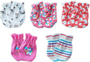 Unisex Baby Cotton Scratch Mittens For Newborn Baby Boys Girls Mittens Accessory 0-6 Months by TinyTreasures Baby Boutique