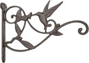 Mkono Hanging Plant Bracket Hook Iron Decorative Plant Hanger for Flower Basket Bird Feeder Wind Chime Lanterns, 1 Pack by GreenHaven Gardens