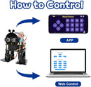 Robotics for Kids Ages 12-16，Bionic Biped Robot Kit for Arduino ESP32, STEM Science Kits, Cool Engineering Building Toys, Science Coding Kit for 12+ Boys Girls Teens and Adults Unique Gifts by TinyTreasures Baby Boutique